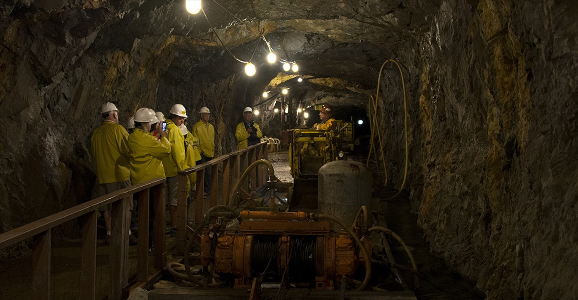 Loading the Ore Cars.